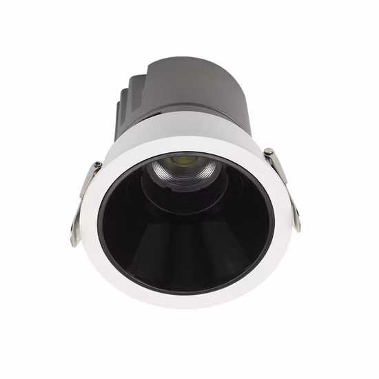 Downlight LED empotrado en techo ajustable, 10W, antiprofundo