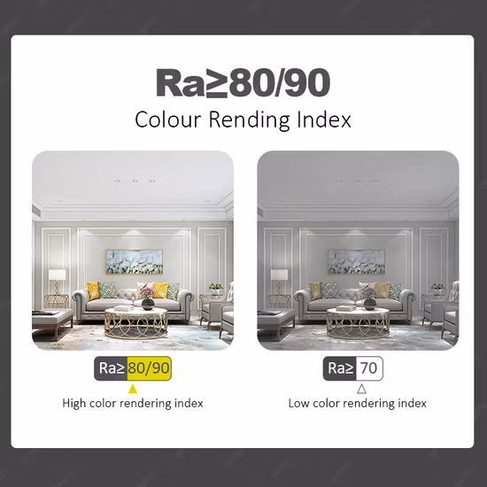 Proyectos hoteleros Downlight de techo LED cuadrado COB de 8W