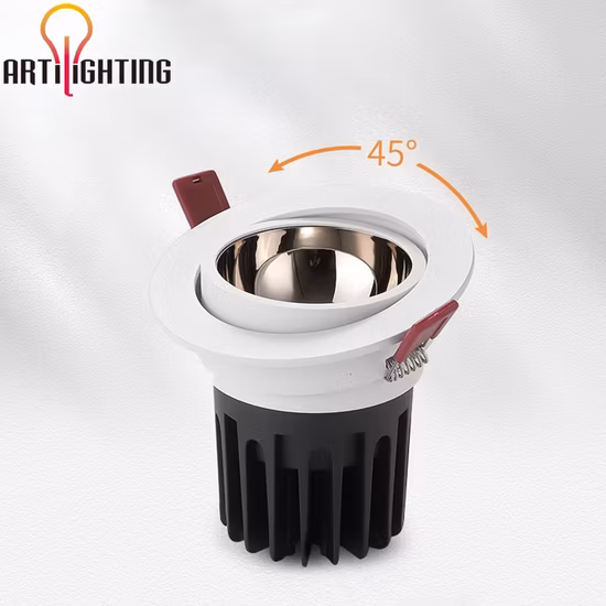 Buen precio en el mercado de América del Norte Home Office COB Spotlight 20W 25W Downlight LED arquitectónico